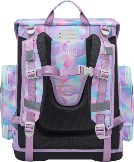 Ergonomisk bæring med justerbart rygsystem