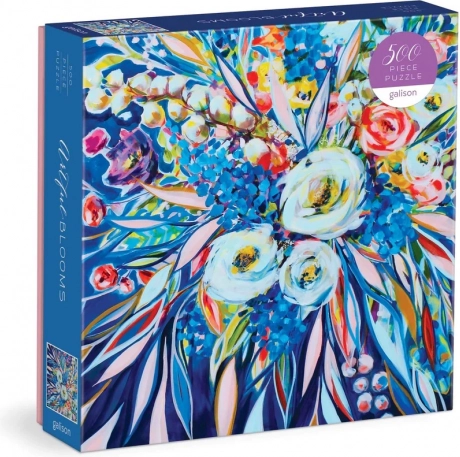 Galison puslespil Kunstneriske blomster 500 brikker