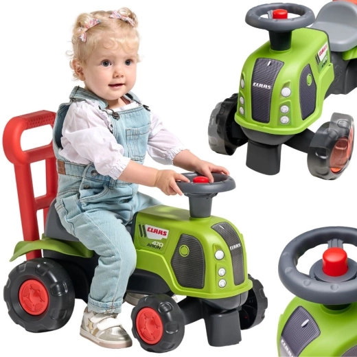 Gåbil og gåvogn FALK Claas Arion 470 med rat med horn