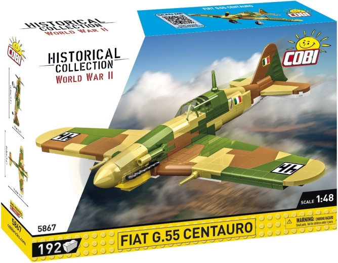 Cobi Historical Collection WWII Fiat G.55 Centauro 1:48 (192 dele) - 1 stk.