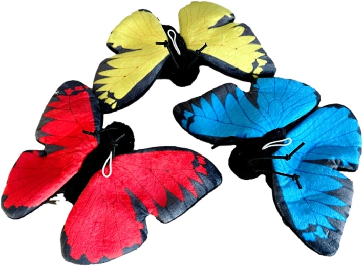 Plys sommerfugl 23 cm