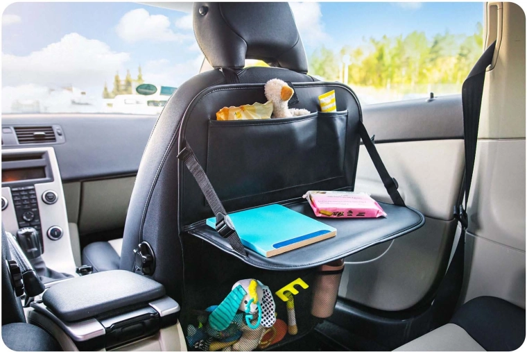 Nedklappeligt bord til snack og leg