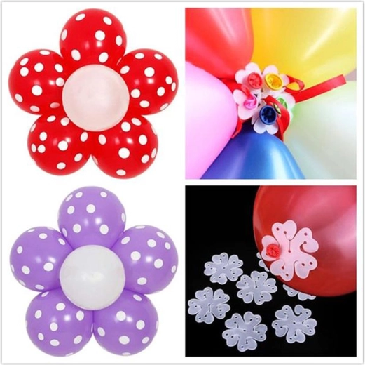 Plastikballonholdere TORO 6,5 cm, 10 stk.