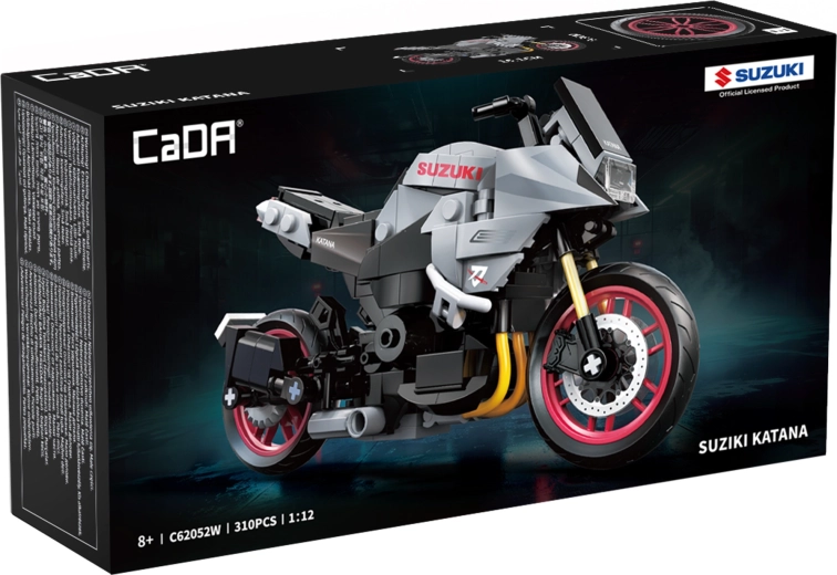 Officielt licenseret Suzuki Katana i skala 1:12