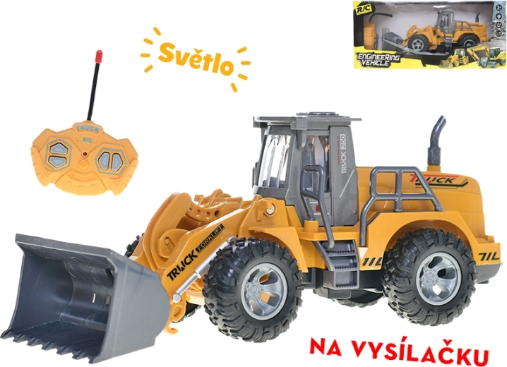 RC gravko læsser med fjernbetjening 23 cm