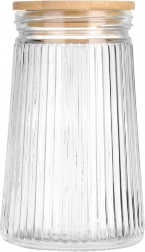 Lufttæt bambuslåg med silikonepakning