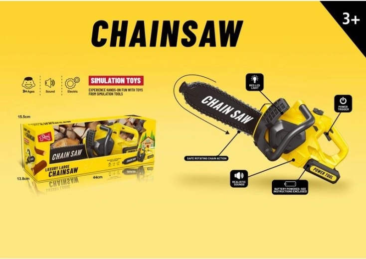 Legetøjs-motorsav Power Tool