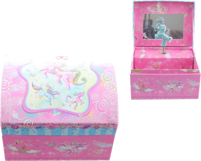 Roterende ballerina og melodi med optræk