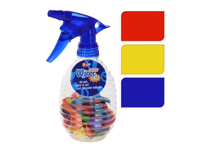 Sjovt sæt Super Water Fun – vandballoner med pumpe 500 ml