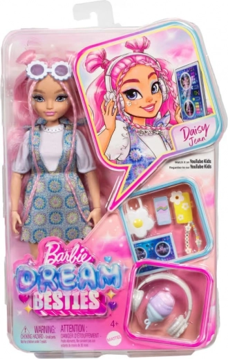 Barbie Dream Besties Daisy Jean mode dukke med musiktilbehør