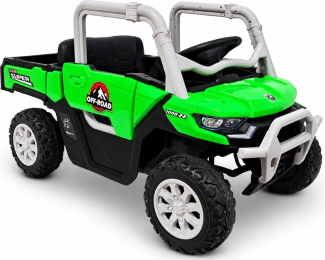 Elektrisk børnebil 4x4 24 V grøn