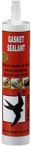 Silikonefugemasse Gasket Sealant 280 ml, murstensrød