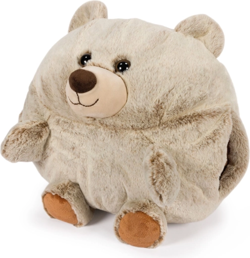 Cozy Noxxiez bjørne varmende plys pude 3 i 1