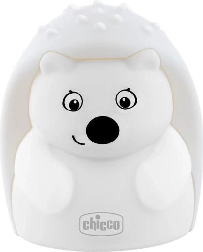 Chicco natlampe Sweet Lights – pindsvin, genopladelig og bærbar