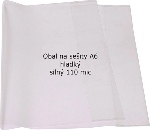 Omslag til hæfter A6, 110 mikron, sæt med 10 stk.