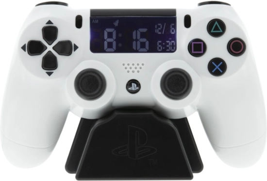 Vækkeur formet som en Playstation controller