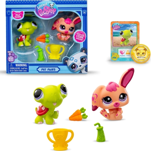 Hasbro Littlest Pet Shop Pet Relay Racers sæt med figurer og tilbehør