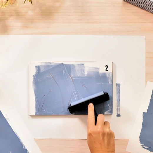 Jævn påføring af farve