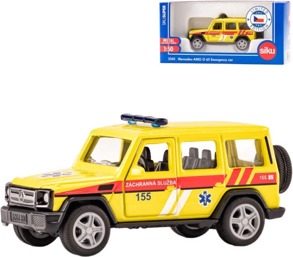 Siku Super ambulance Mercedes‑AMG G65 (tjekkisk version) - 1 stk.