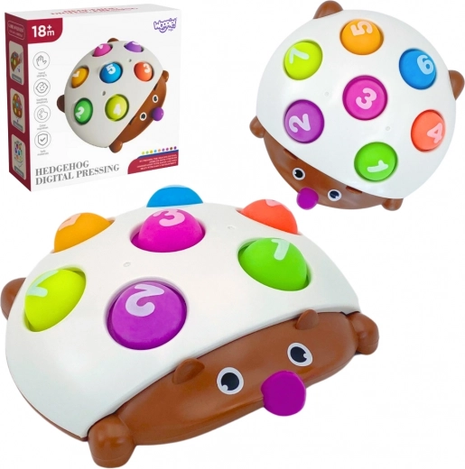 Pindsvin Pop-it med tal WOOPIE Fidget Toys