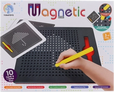 Magnetisk tegnetavle med kugler