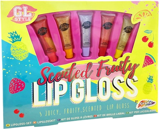 Frugtduftende lipgloss GL Style – sæt