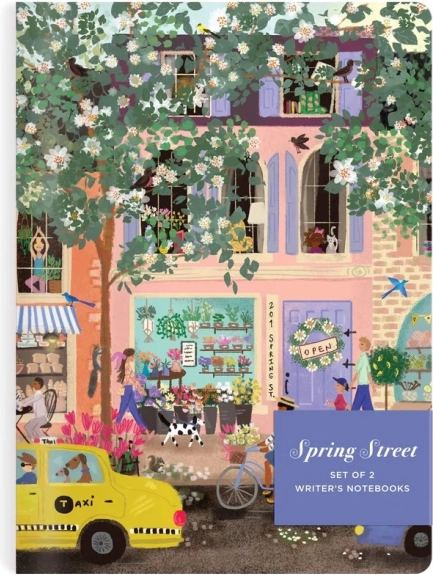 Sæt notesbøger Spring Street Galison