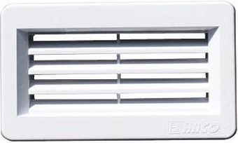 Ventilationsgitter PH 110 × 55 mm hvid