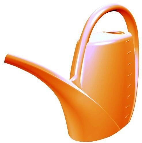 Plastvandkande 1,7 l orange