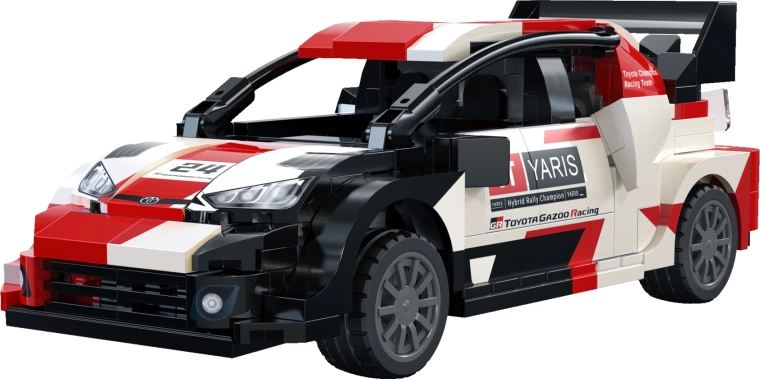 Autentisk rallydesign i skala 1:24