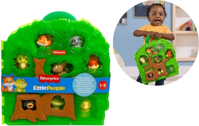 Fisher-Price Skovdyr i træet
