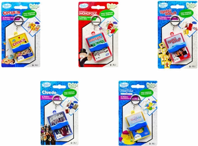 HASBRO minispil til nøglering
