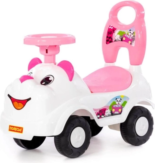 Løbecykel Isbjørn pink