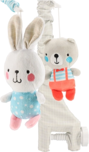 Bløde plyssfigurer til visuel udvikling