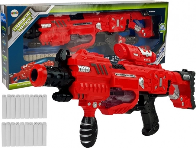 Luminiscens børnevåben med skumammunition