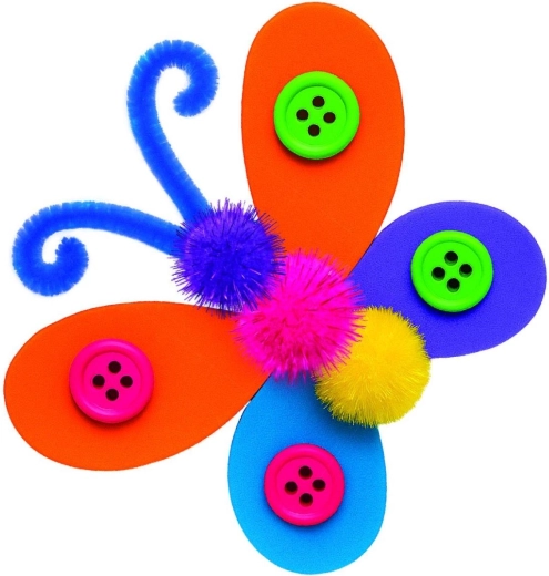 Sommerfugle fulde af farver og fantasi