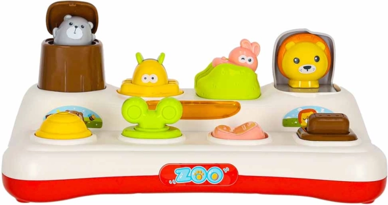 Pop-up dyr til læring af årsag og virkning