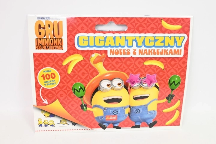 Gru og Minions – giga notes (notesbog)