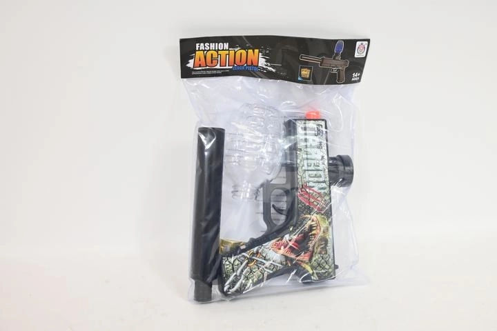Elektrisk gelkuglepistol med drage- og dinosaurmotiv
