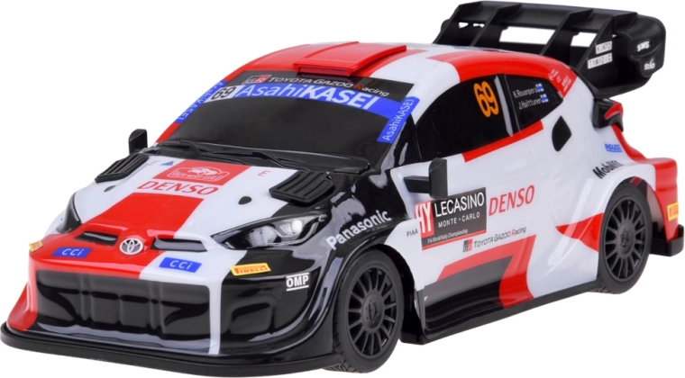 Realistisk udseende Toyota GR Yaris WRC i skala 1:14