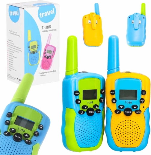 Walkie-talkier til børn – sæt med 2 stk.