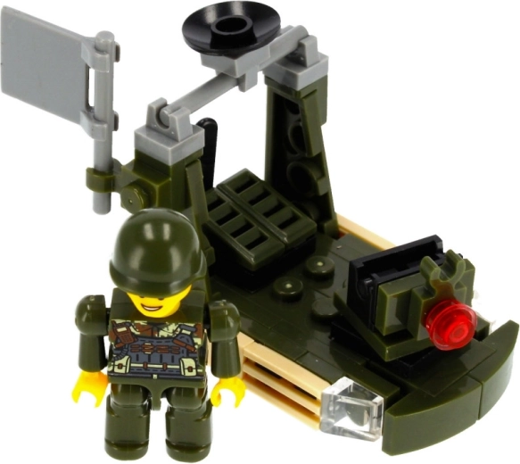Minifigur og realistiske detaljer