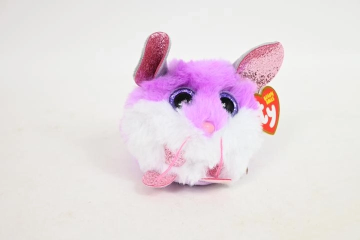 TY Puffies beanie ball plysbamse mus Colby