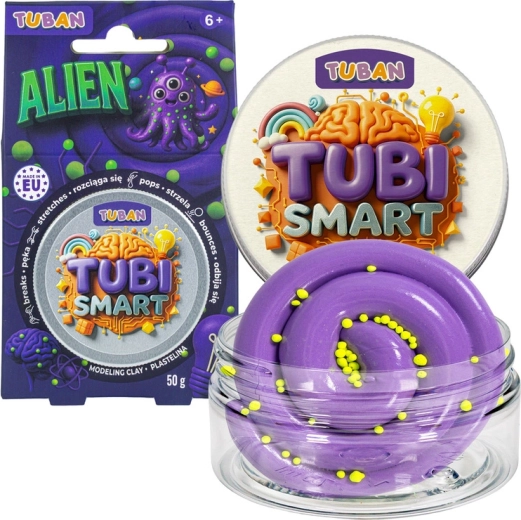 Tubi Smart sensorisk modellervoks Alien