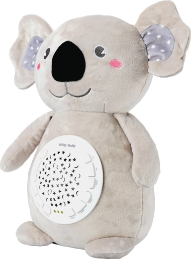 Milly Mally plyškoala med projektor Milly