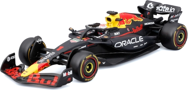 Bburago model Formel 1 Oracle Red Bull Racing RB21 2025 Max Verstappen 1:43 i dekorativ boks
