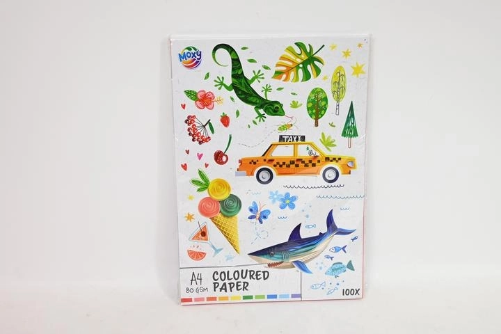 CCG farvet papir A4, 100 ark