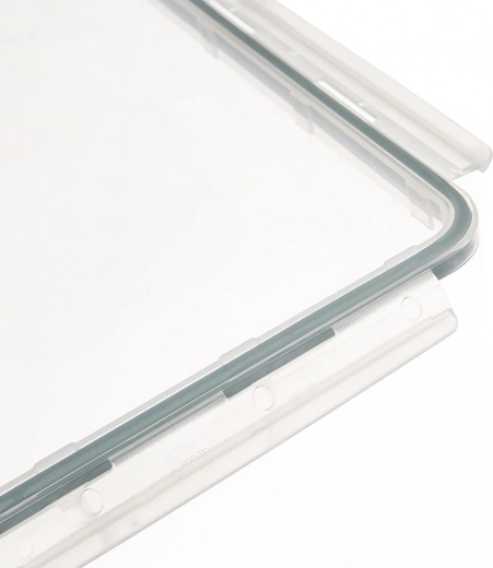 Hermetisk lukning med silikonepakning