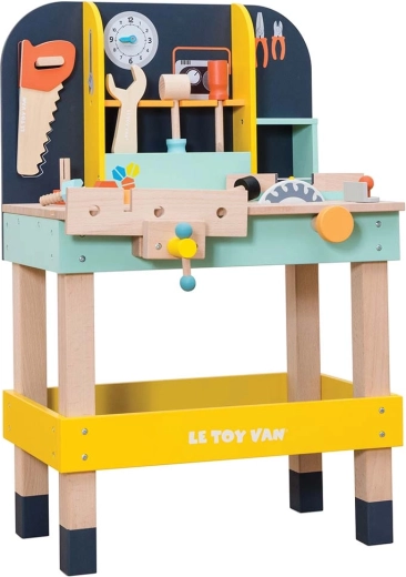 Træ-arbejdsbænk til børn med værktøj Alex Le Toy Van