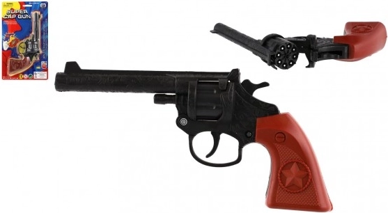 Revolver til kapsler 8 skud plast